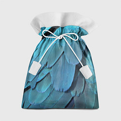 Мешок для подарков Перья попугая, цвет: 3D-принт
