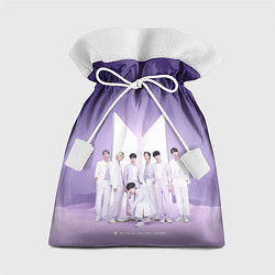 Мешок для подарков BTS Purple, цвет: 3D-принт