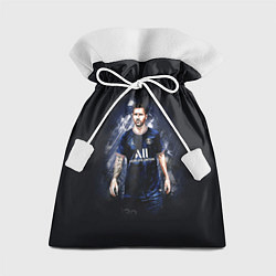 Мешок для подарков Lionel Messi Paris Saint-Germain, цвет: 3D-принт
