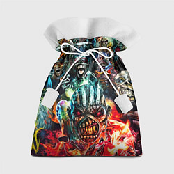 Мешок для подарков Iron Maiden allover, цвет: 3D-принт