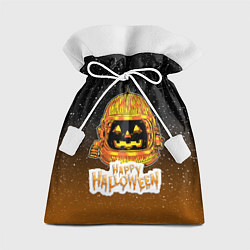 Подарочный мешок ТЫКВА КОСМОНАВТ SPACE HALLOWEEN