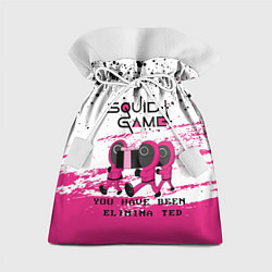 Мешок для подарков Squid Game - Вы были исключены, цвет: 3D-принт