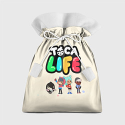 Мешок для подарков Toca Life: Persons, цвет: 3D-принт