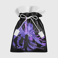 Мешок для подарков Genshin Impact Raiden, цвет: 3D-принт