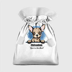 Мешок для подарков Собачка Чихуахуа, цвет: 3D-принт