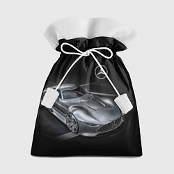 Мешок для подарков Mercedes-Benz motorsport black, цвет: 3D-принт