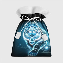 Подарочный мешок НЕНОНОВЫЙ ТИГР 2022 NEON TIGER NEW YEAR