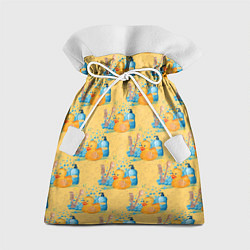 Мешок для подарков Утенок чистюля паттерн, цвет: 3D-принт