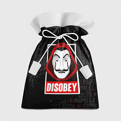 Подарочный мешок LA CASA DE PAPEL DISOBEY БУМАЖНЫЙ ДОМ