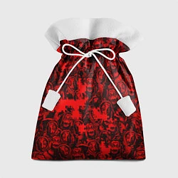 Мешок для подарков LA CASA DE PAPEL RED CODE PATTERN, цвет: 3D-принт