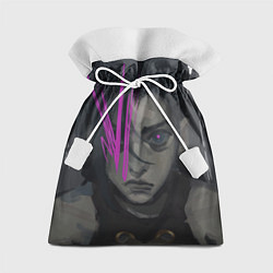 Мешок для подарков Jinx - Arcane, цвет: 3D-принт