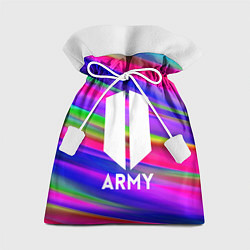Мешок для подарков BTS ARMY RAIBOW, цвет: 3D-принт