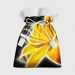 Мешок для подарков Желтый летний цветок, цвет: 3D-принт