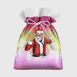 Мешок для подарков Disco Santa 2022, цвет: 3D-принт