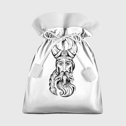 Мешок для подарков Грозный викинг, цвет: 3D-принт
