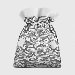 Мешок для подарков Серый Городской Камуфляж, цвет: 3D-принт