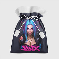 Мешок для подарков League Of Legends ARCANE JINX, цвет: 3D-принт