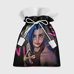 Мешок для подарков Jinx - Джинкс Паудер, цвет: 3D-принт