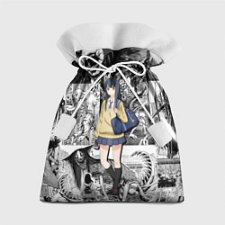 Мешок для подарков Mieruko-chan, цвет: 3D-принт