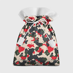 Мешок для подарков Модный Камуфляж - милитари, цвет: 3D-принт