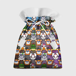 Мешок для подарков Фредди, Рокси, Ванни, Чика и Монтгомери, цвет: 3D-принт