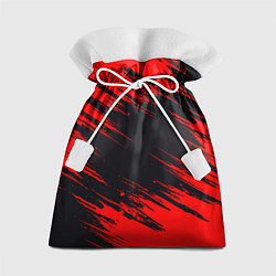 Мешок для подарков Красная краска брызги, цвет: 3D-принт