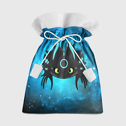 Мешок для подарков Мордочка ночной фурии, цвет: 3D-принт