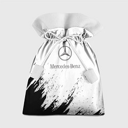 Подарочный мешок Mercedes-Benz - White texture