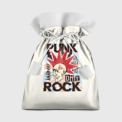 Мешок для подарков Punk Rock Панк, цвет: 3D-принт