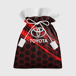 Подарочный мешок Toyota: Красные соты