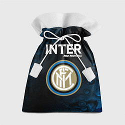 Мешок для подарков INTER Pro Football Разводы, цвет: 3D-принт