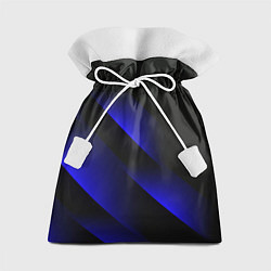 Мешок для подарков Blue Fade 3D Синий градиент, цвет: 3D-принт