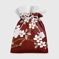 Мешок для подарков Векторная весна, цвет: 3D-принт