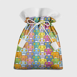Мешок для подарков FamousNiki патерн, цвет: 3D-принт