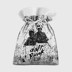 Мешок для подарков Daft Punk B&W, цвет: 3D-принт