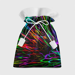 Мешок для подарков Neon pattern Vanguard, цвет: 3D-принт