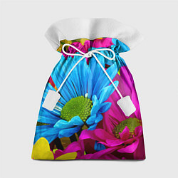 Мешок для подарков Ромашки Pattern, цвет: 3D-принт