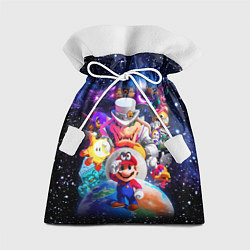 Мешок для подарков Super Mario Odyssey Space Video game, цвет: 3D-принт
