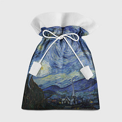 Мешок для подарков Звездная ночь Ван Гога, цвет: 3D-принт