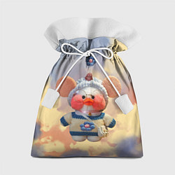Мешок для подарков Лалафанфан с ушками в облачках, цвет: 3D-принт