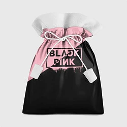 Мешок для подарков BLACKPINK BIG LOGO, цвет: 3D-принт