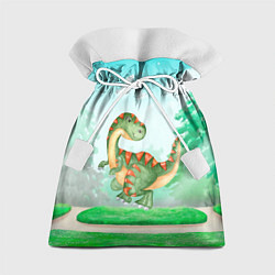 Мешок для подарков Маленький Динозаврик, цвет: 3D-принт