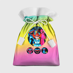 Мешок для подарков Хагги Вагги, Кисси Мисси и кукла, цвет: 3D-принт