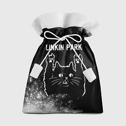 Подарочный мешок Группа Linkin Park и Рок Кот
