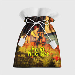 Подарочный мешок Hello Neighbor Привет сосед Сосед поливает