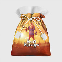 Подарочный мешок Hello Neighbor Привет сосед Сосед с лопатой