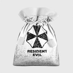 Подарочный мешок Resident Evil с потертостями на светлом фоне