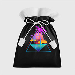 Мешок для подарков Ретро пейзаж, цвет: 3D-принт