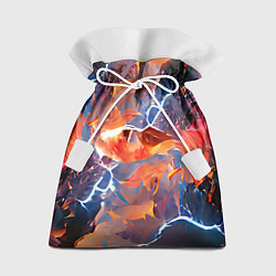 Мешок для подарков Fire thunder, цвет: 3D-принт
