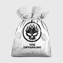 Мешок для подарков The Offspring с потертостями на светлом фоне, цвет: 3D-принт